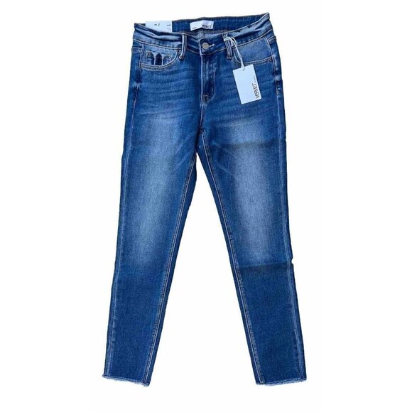 Vervet By Flying Monkey Amber Mid-Rise Skinny Jeans for Women - Size 27 - Picture 1 of 16